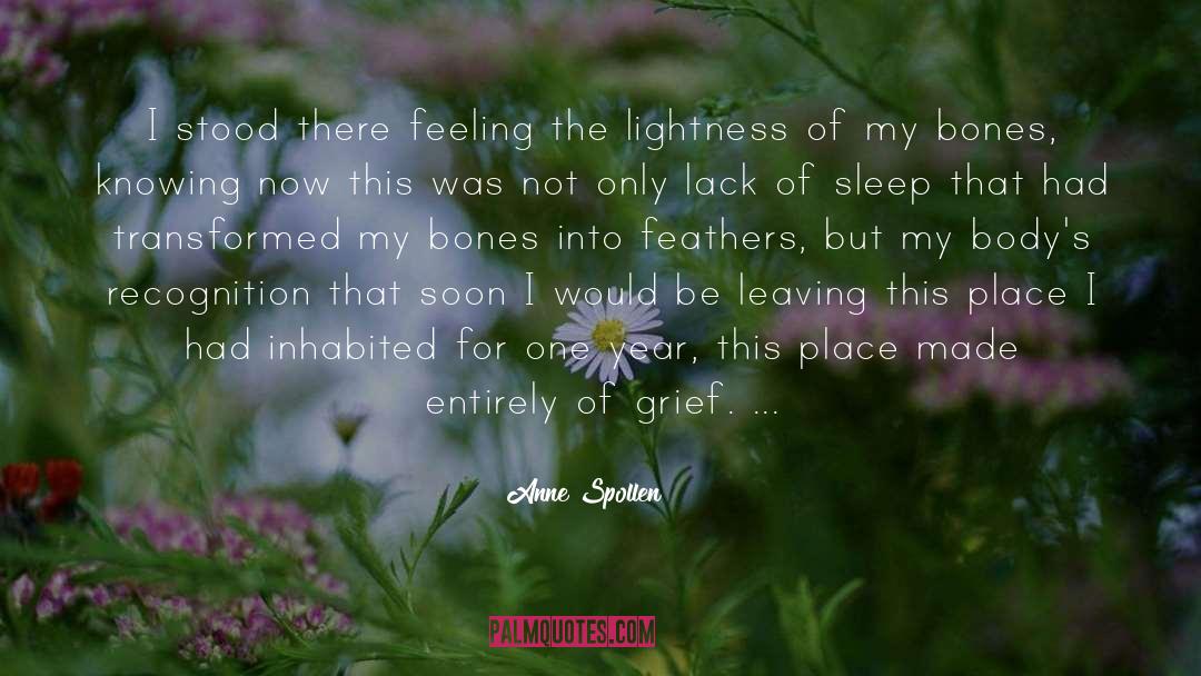Lightness quotes by Anne Spollen
