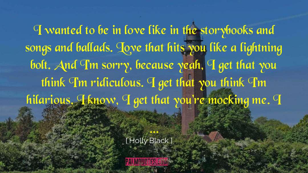 Lightning Bolt quotes by Holly Black