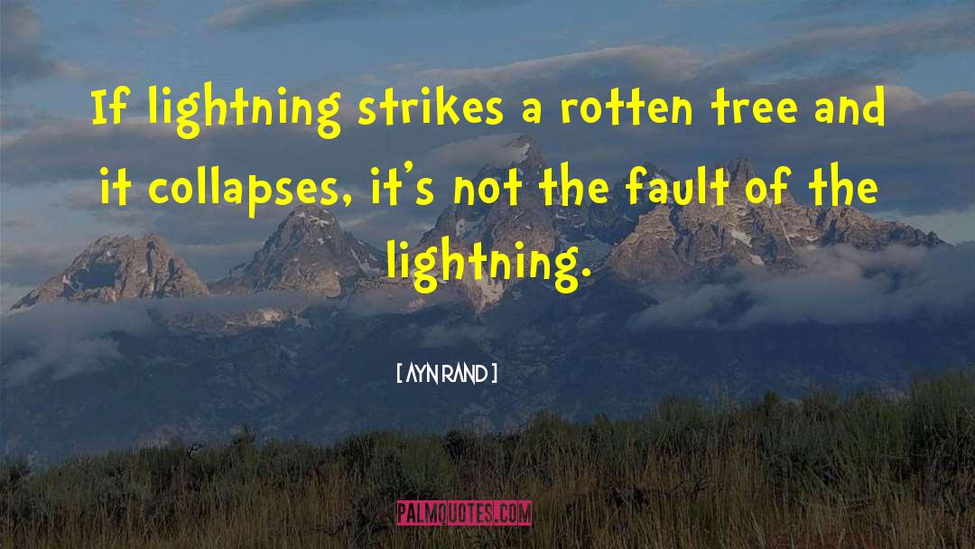 Lightning Bolt quotes by Ayn Rand