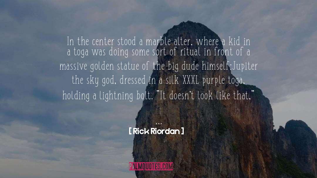 Lightning Bolt quotes by Rick Riordan