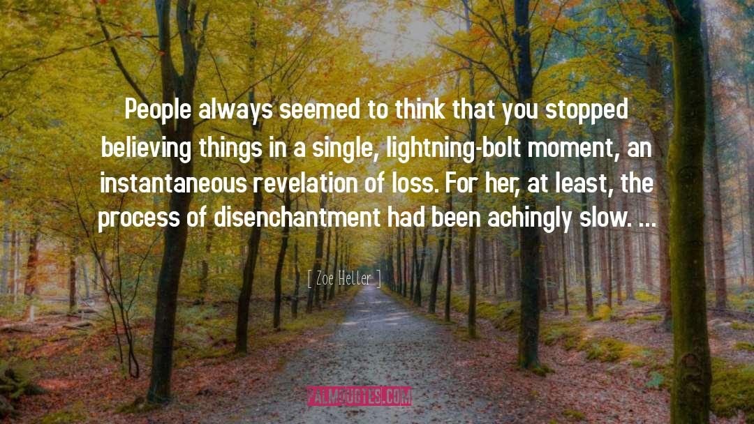 Lightning Bolt quotes by Zoe Heller