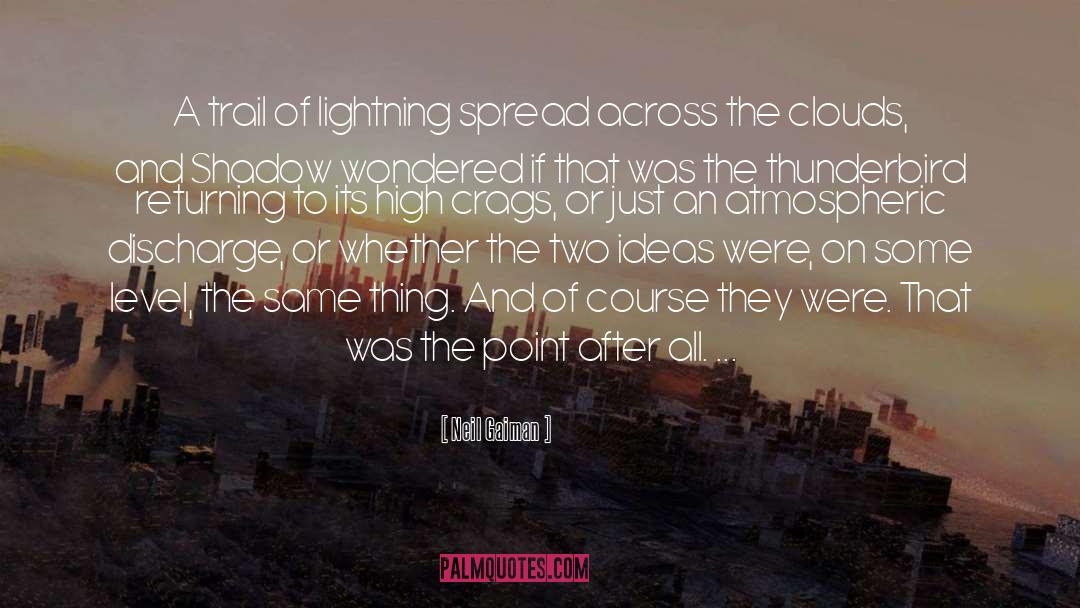 Lightning quotes by Neil Gaiman