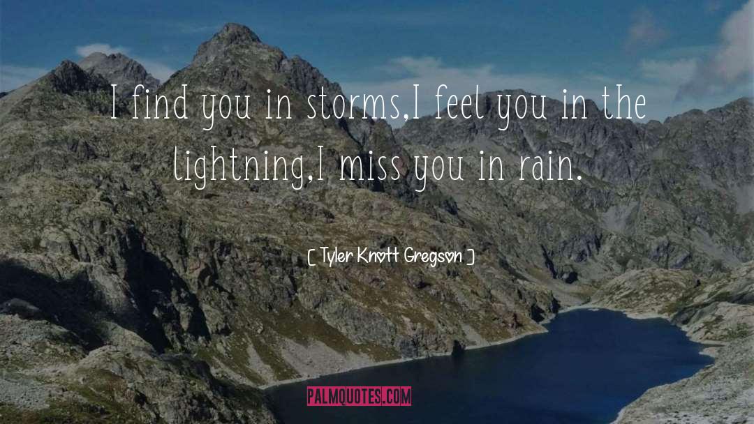 Lightning quotes by Tyler Knott Gregson