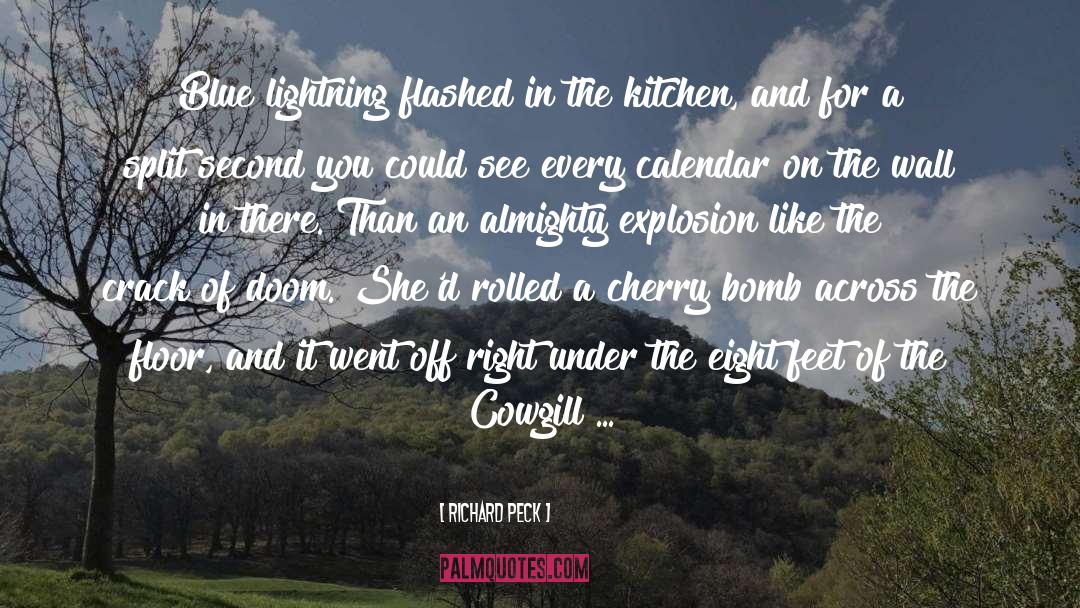 Lightning quotes by Richard Peck