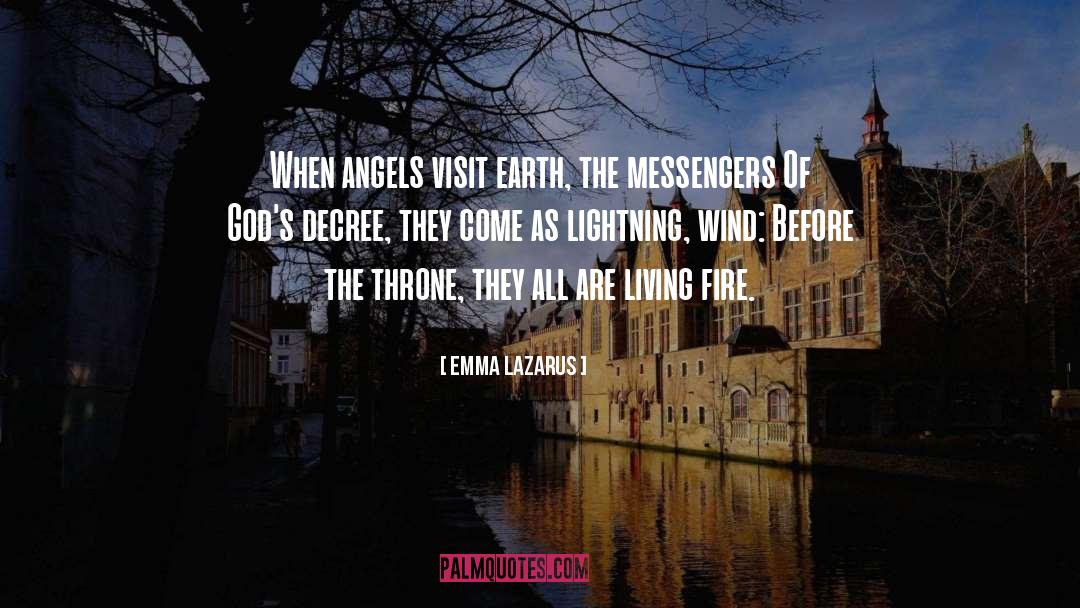 Lightning quotes by Emma Lazarus