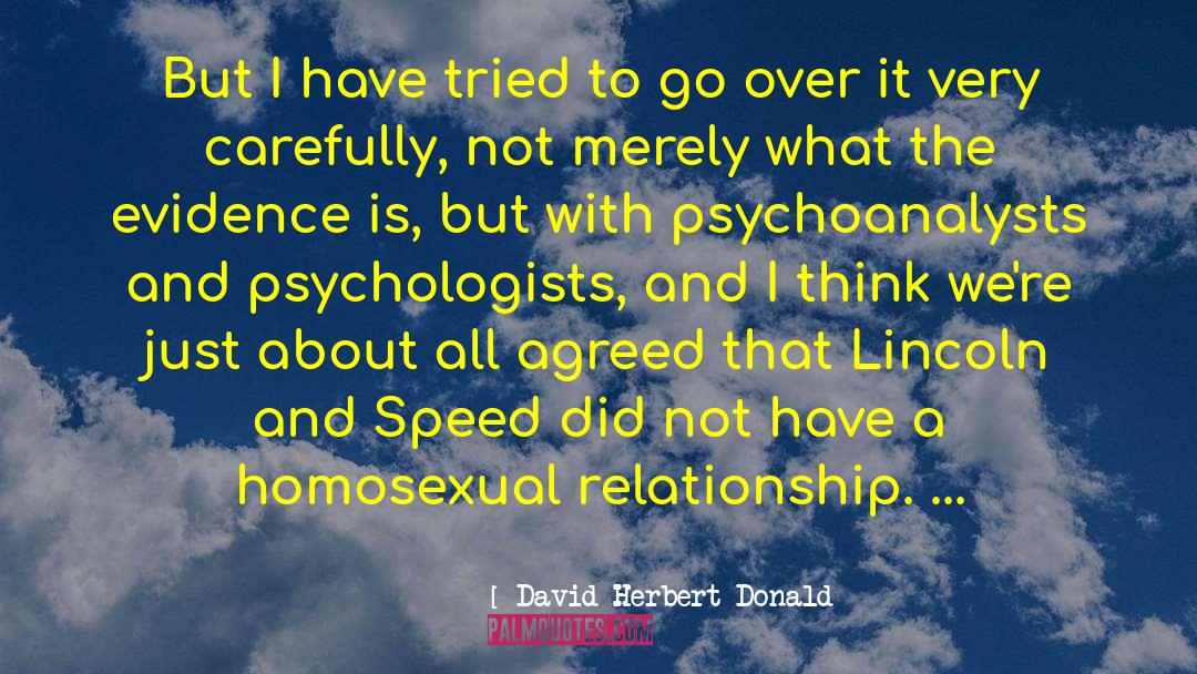 Lightning Speed quotes by David Herbert Donald