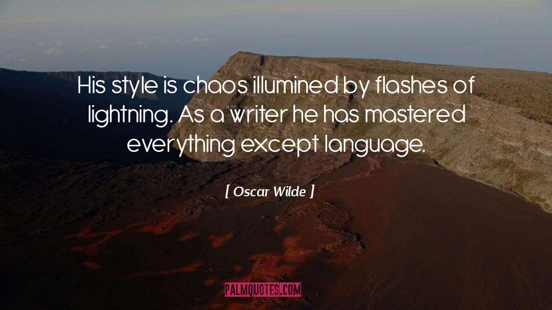 Lightning Thief quotes by Oscar Wilde