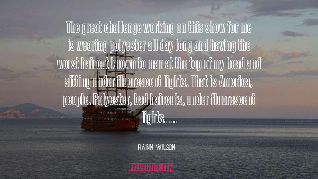 Lights quotes by Rainn Wilson