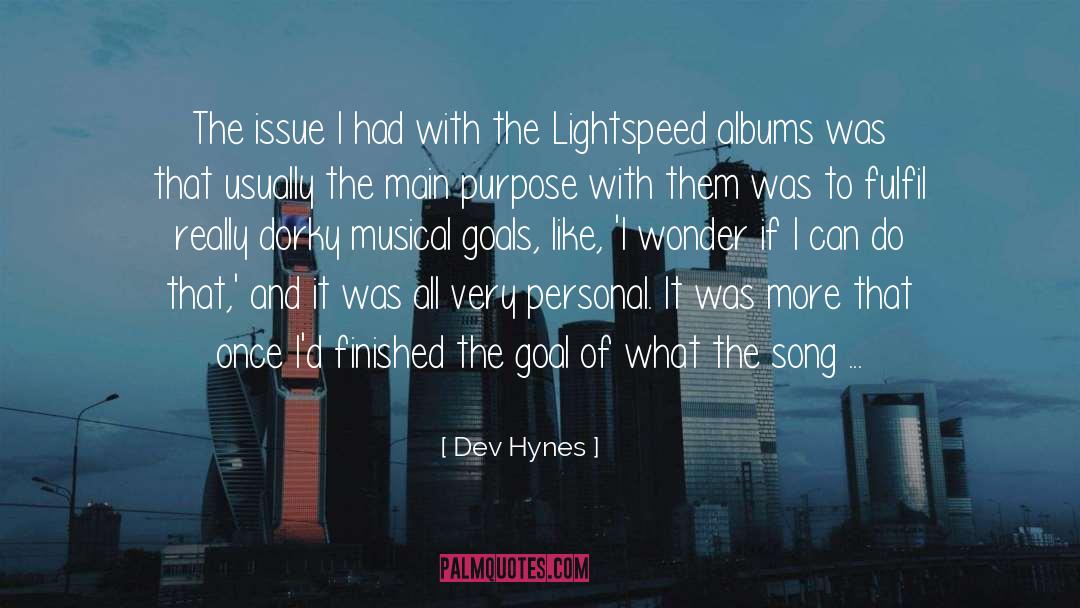 Lightspeed quotes by Dev Hynes