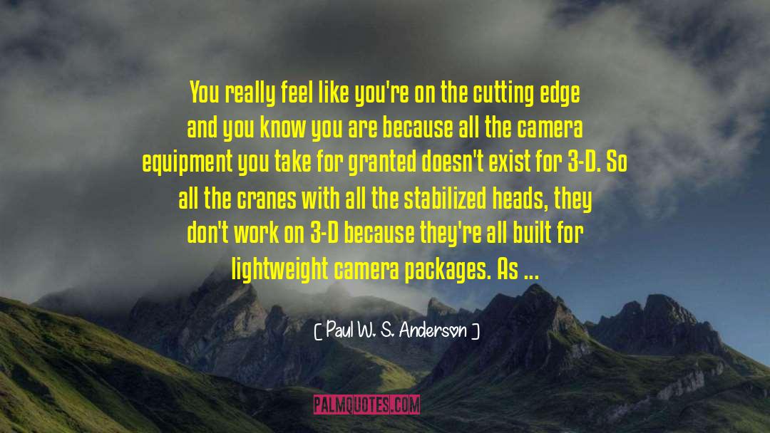 Lightweight quotes by Paul W. S. Anderson