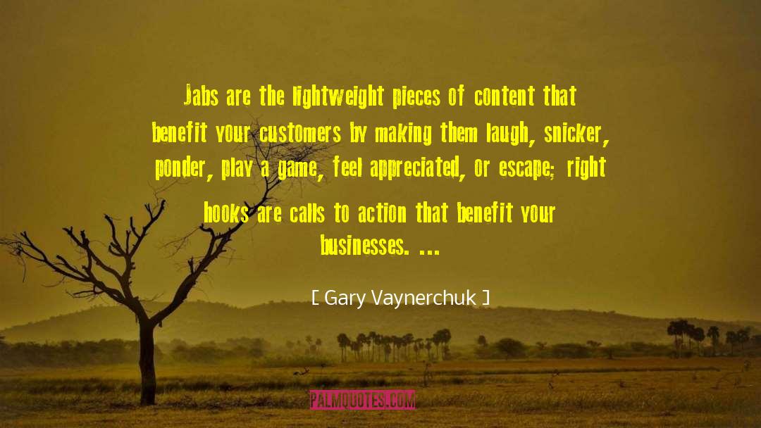 Lightweight quotes by Gary Vaynerchuk