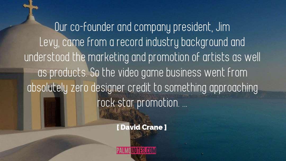 Ligtvoet Products quotes by David Crane
