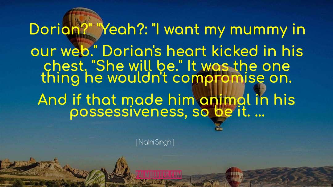 Liitle Dorian quotes by Nalini Singh