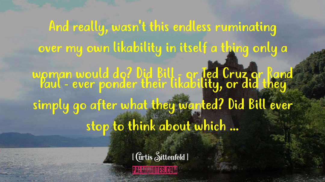 Likability quotes by Curtis Sittenfeld