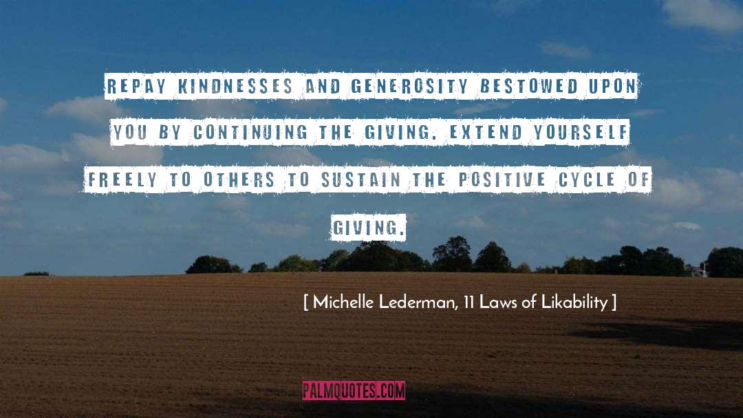 Likability quotes by Michelle Lederman, 11 Laws Of Likability