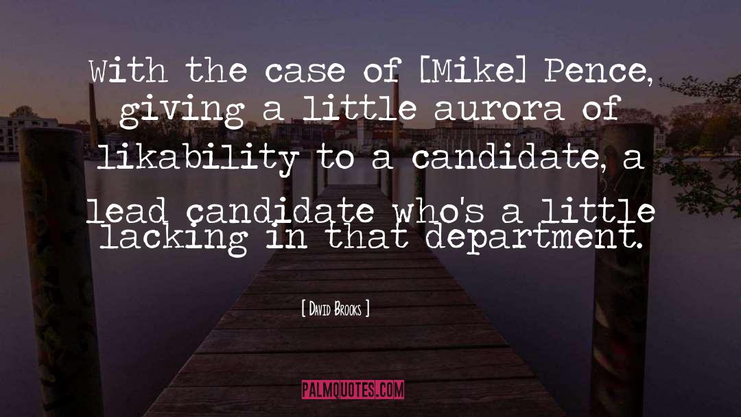 Likability quotes by David Brooks