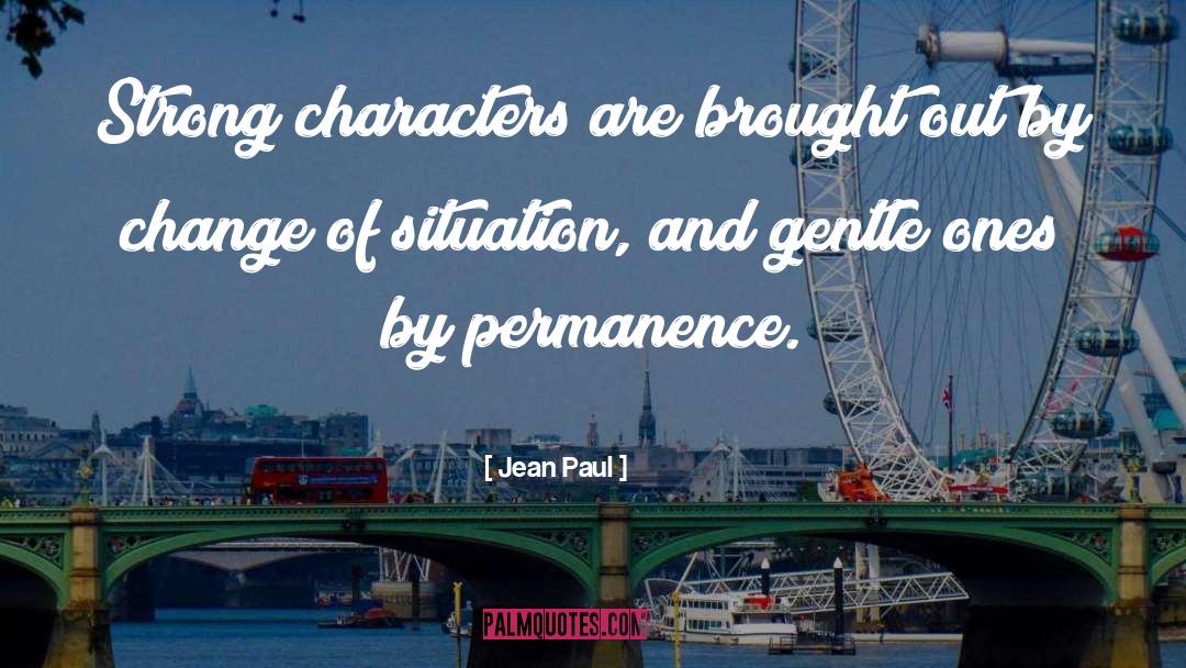 Likable Characters quotes by Jean Paul