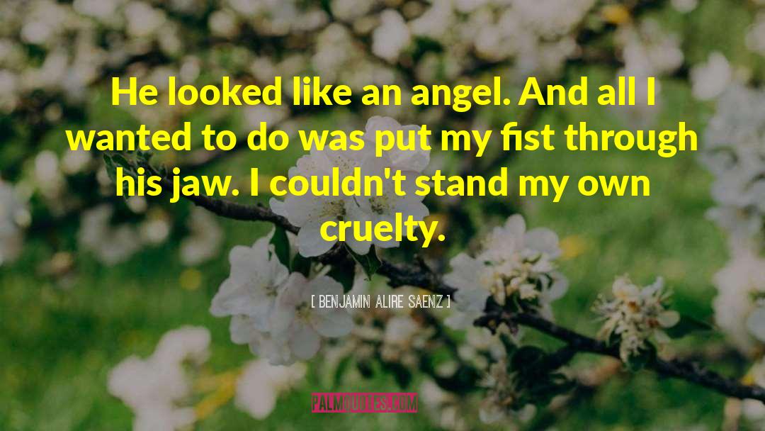 Like An Angel quotes by Benjamin Alire Saenz
