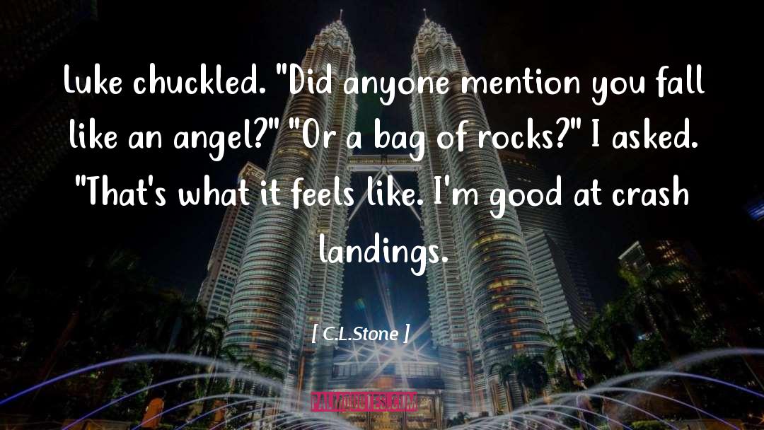 Like An Angel quotes by C.L.Stone