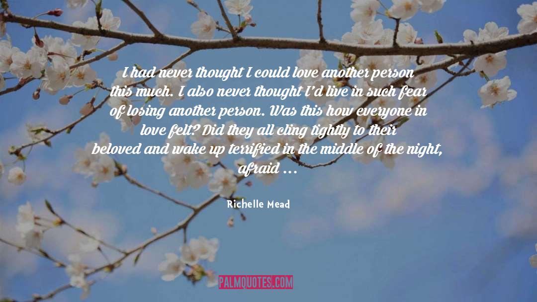 Like Being Alone quotes by Richelle Mead