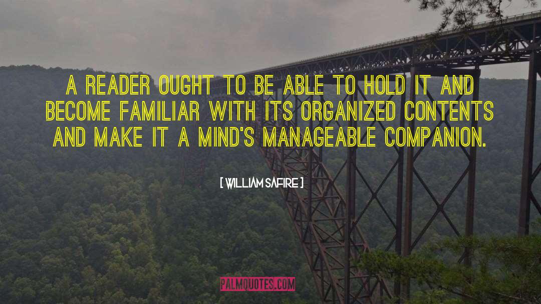Like Minds quotes by William Safire