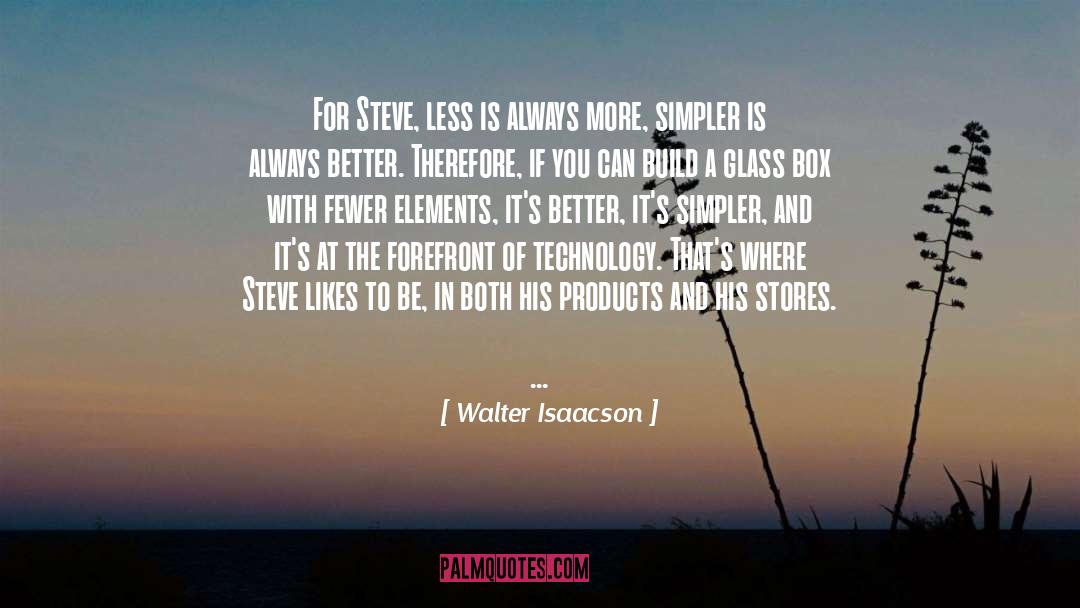 Likes quotes by Walter Isaacson