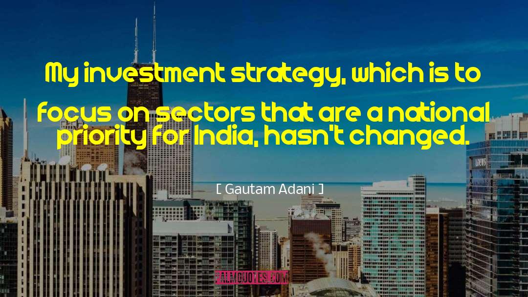 Liketh Investment quotes by Gautam Adani