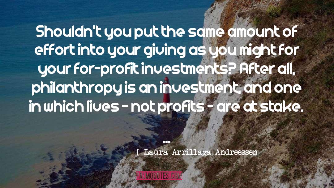 Liketh Investment quotes by Laura Arrillaga-Andreessen