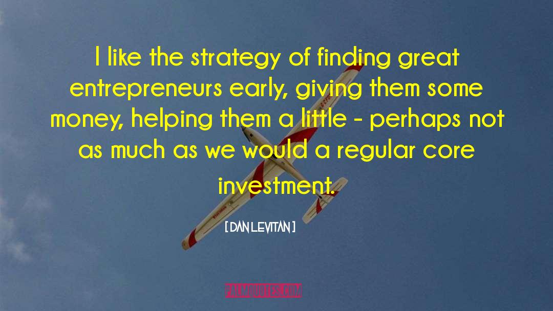 Liketh Investment quotes by Dan Levitan