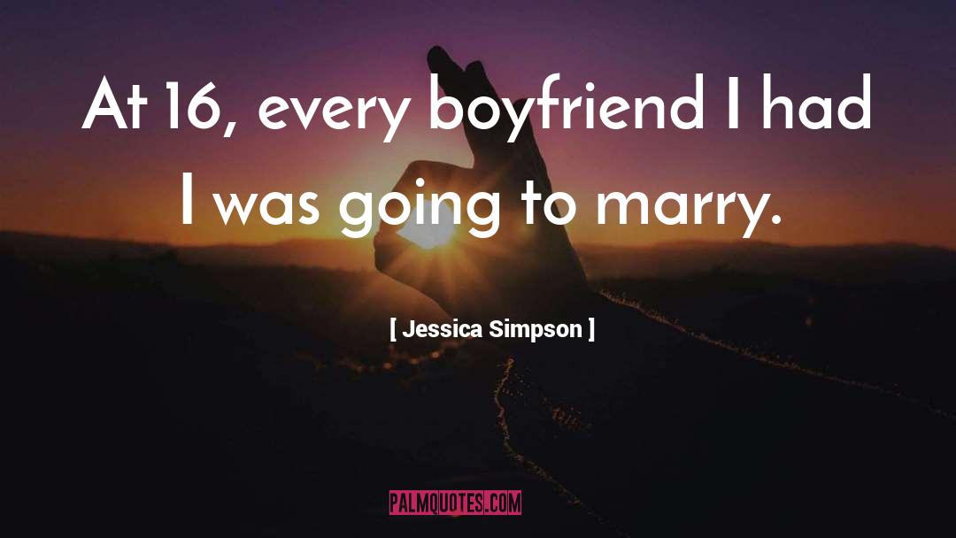 Liking Someone But Having A Boyfriend quotes by Jessica Simpson