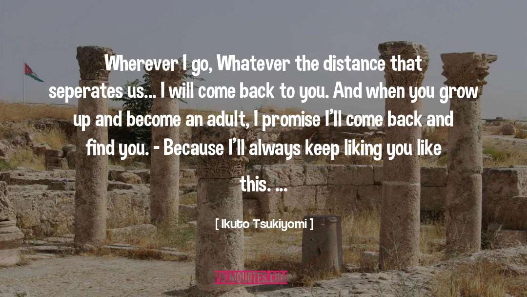 Liking Yourself quotes by Ikuto Tsukiyomi
