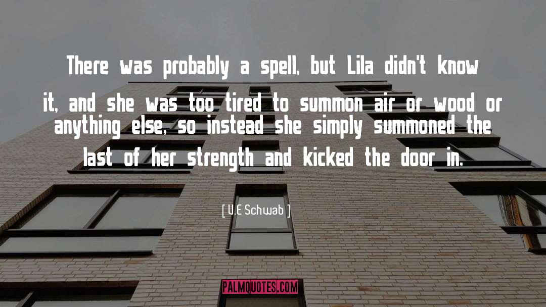 Lila Merriweather quotes by V.E Schwab