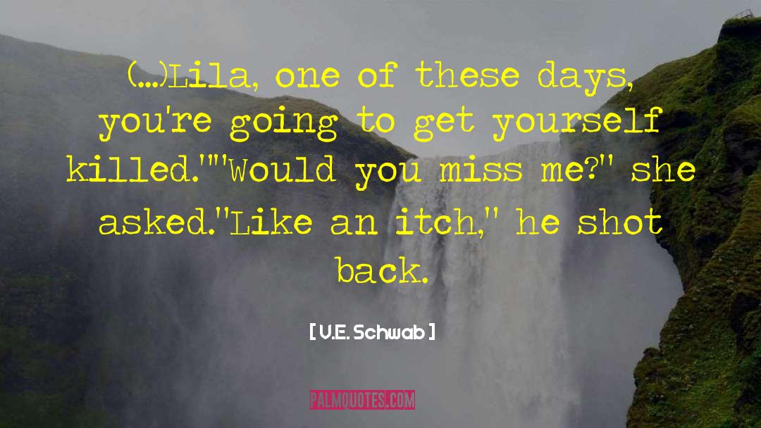 Lila quotes by V.E. Schwab