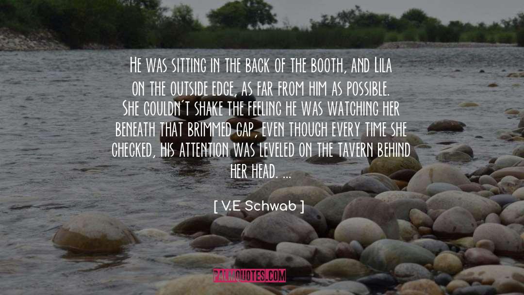 Lila To Rourke quotes by V.E Schwab