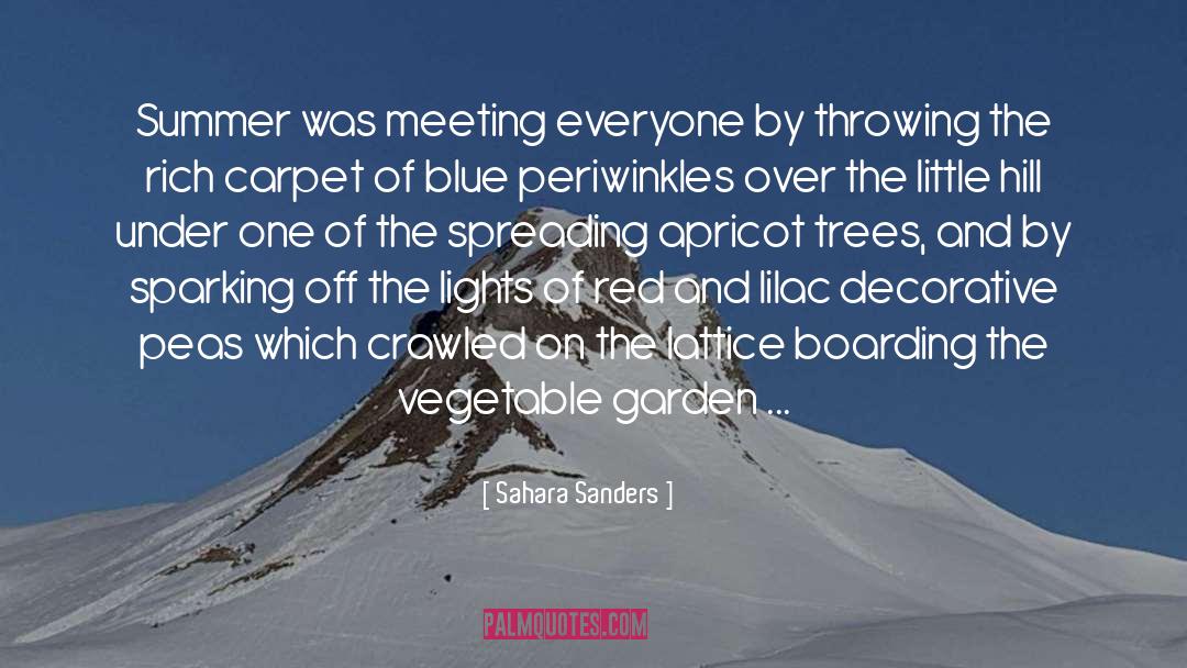 Lilac quotes by Sahara Sanders