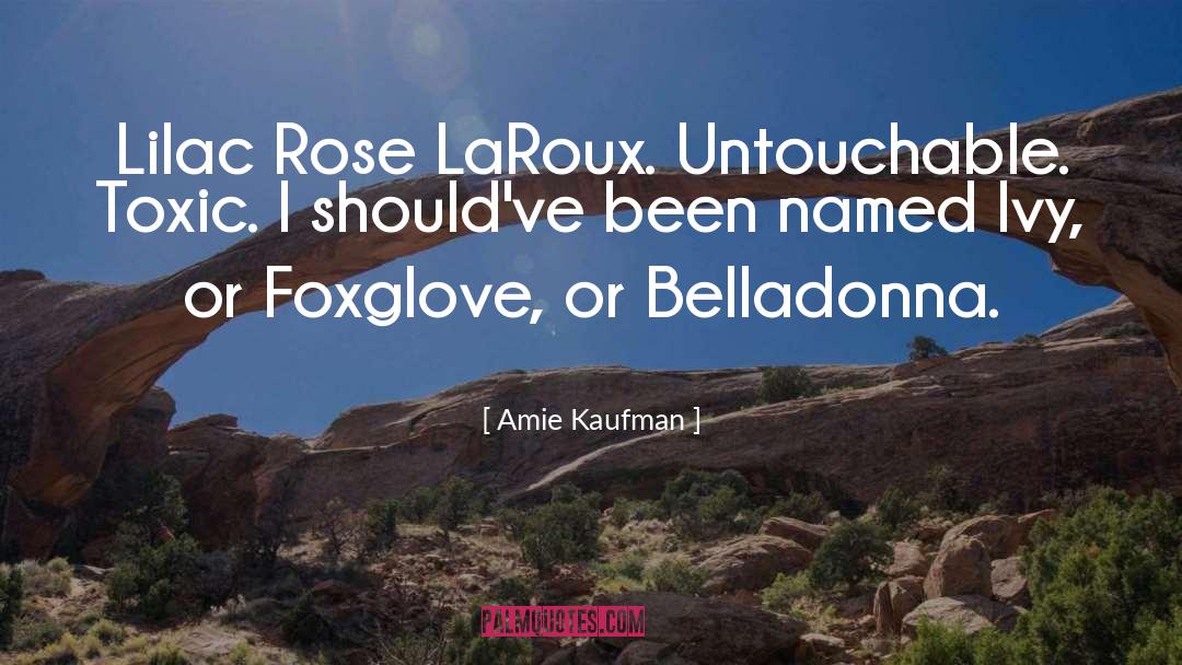 Lilac quotes by Amie Kaufman