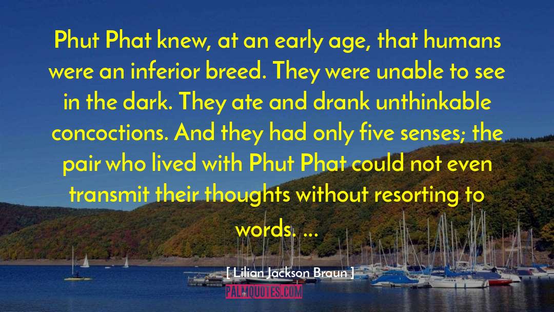 Lilian Peake quotes by Lilian Jackson Braun