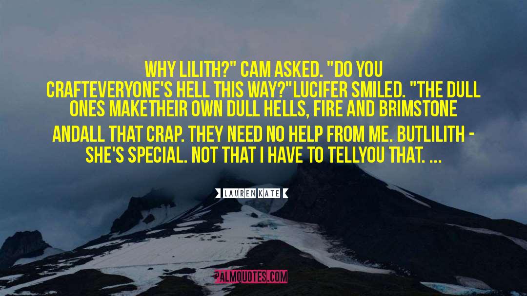 Lilith quotes by Lauren Kate