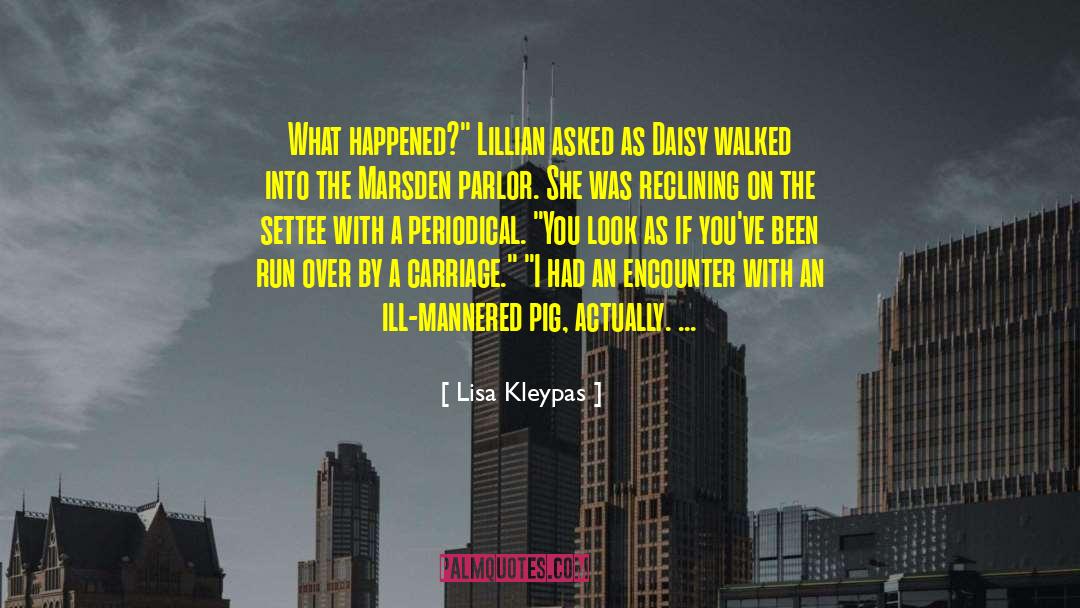 Lillian Lynburn quotes by Lisa Kleypas