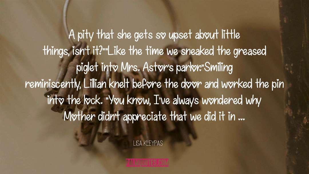 Lillian Lynburn quotes by Lisa Kleypas