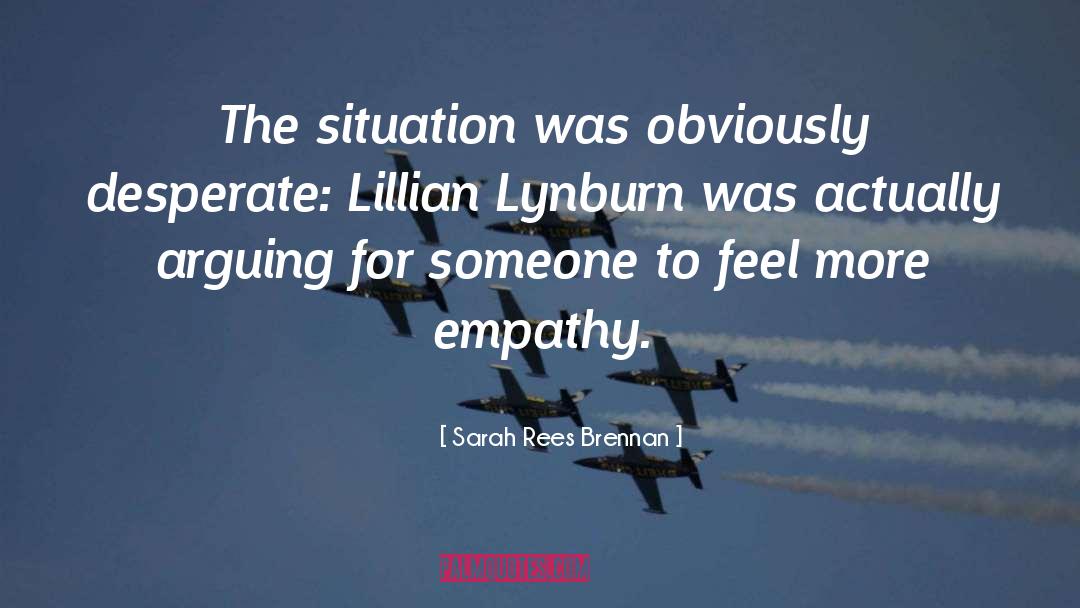 Lillian Lynburn quotes by Sarah Rees Brennan