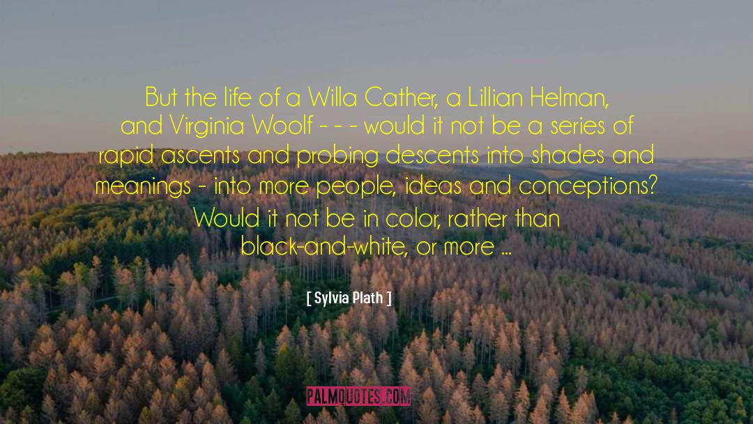 Lillian Marsden quotes by Sylvia Plath