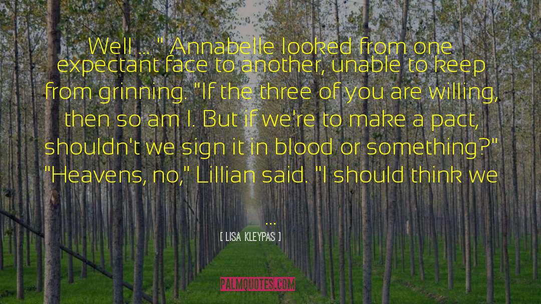 Lillian Proctor quotes by Lisa Kleypas