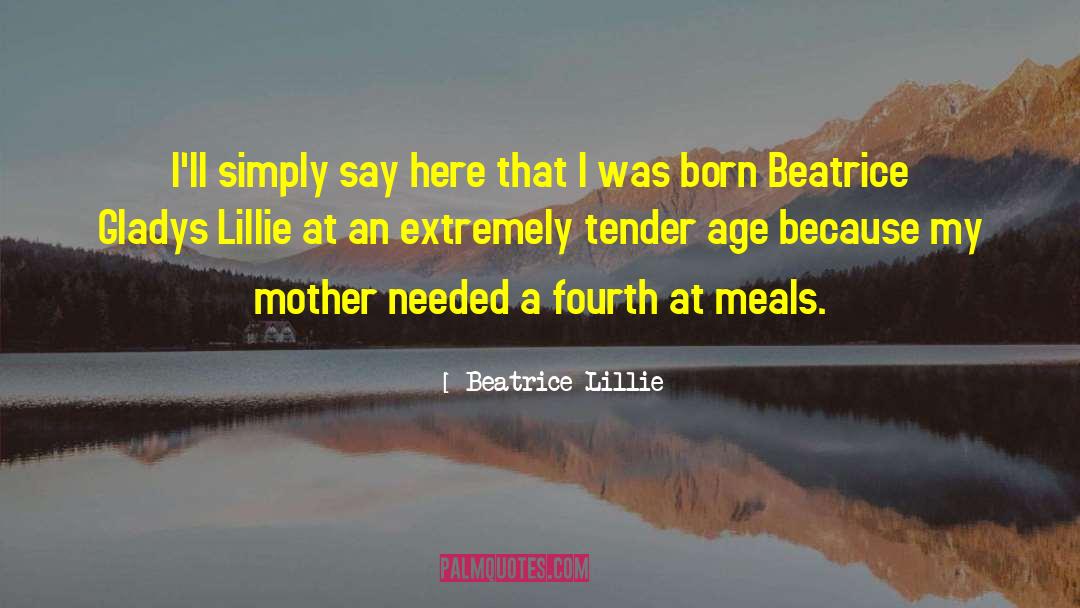 Lillie quotes by Beatrice Lillie