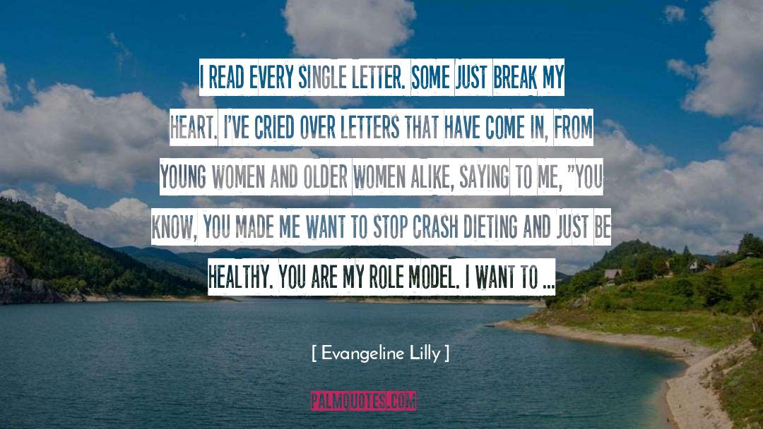 Lilly quotes by Evangeline Lilly