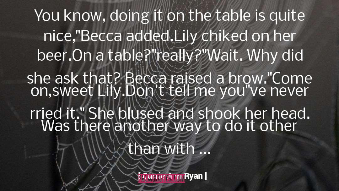 Lily And Avenell quotes by Carrie Ann Ryan