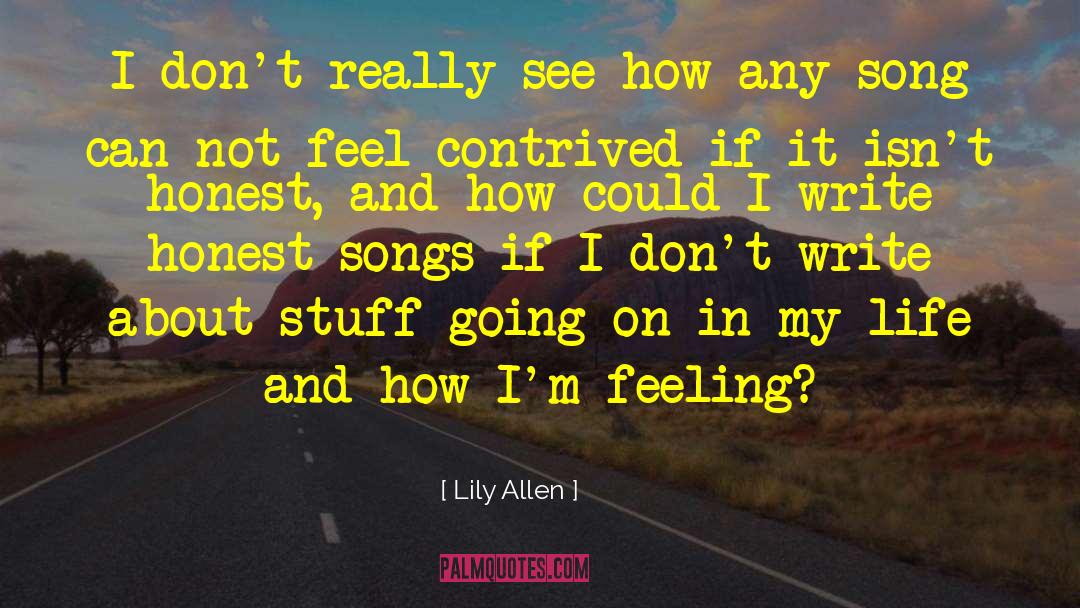 Lily Calloway quotes by Lily Allen