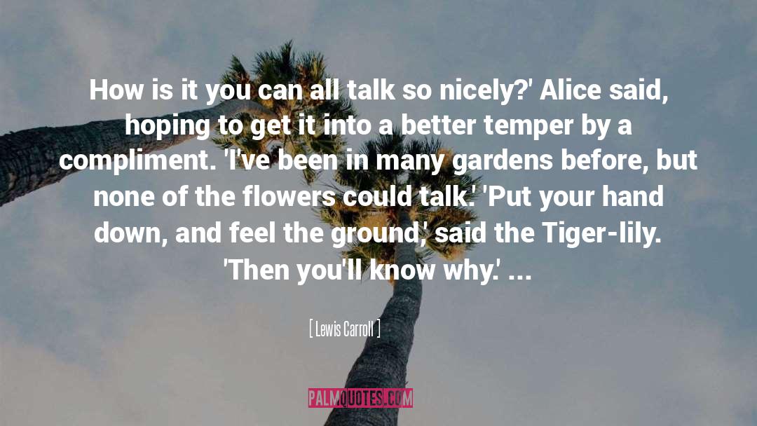 Lily Evans quotes by Lewis Carroll
