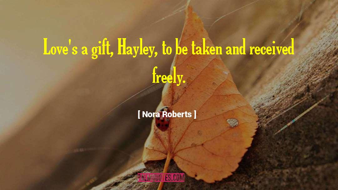 Lily Mcintire quotes by Nora Roberts