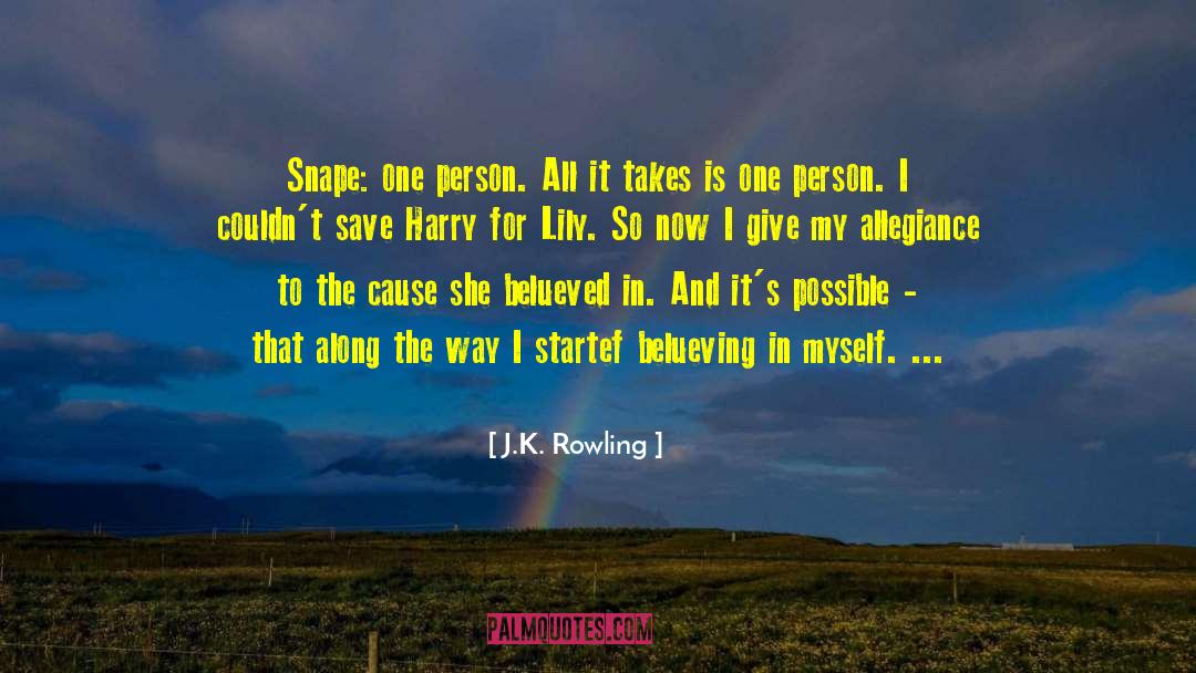 Lily Mine quotes by J.K. Rowling